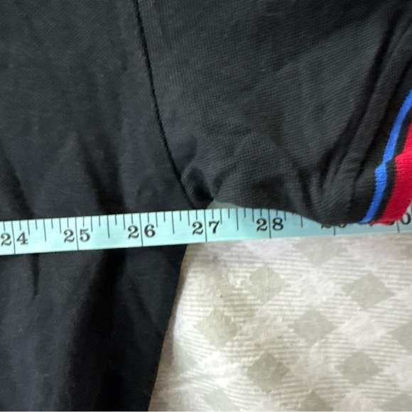Men's Le Tigre Black Polo Shirt With Red Blue Accents New XXXL - Picture 10 of 10